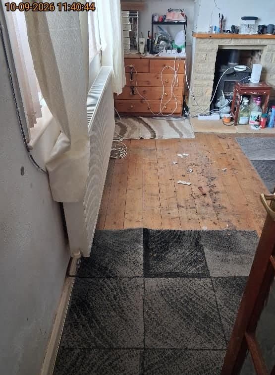Leather sofa removal, lounge after clearance