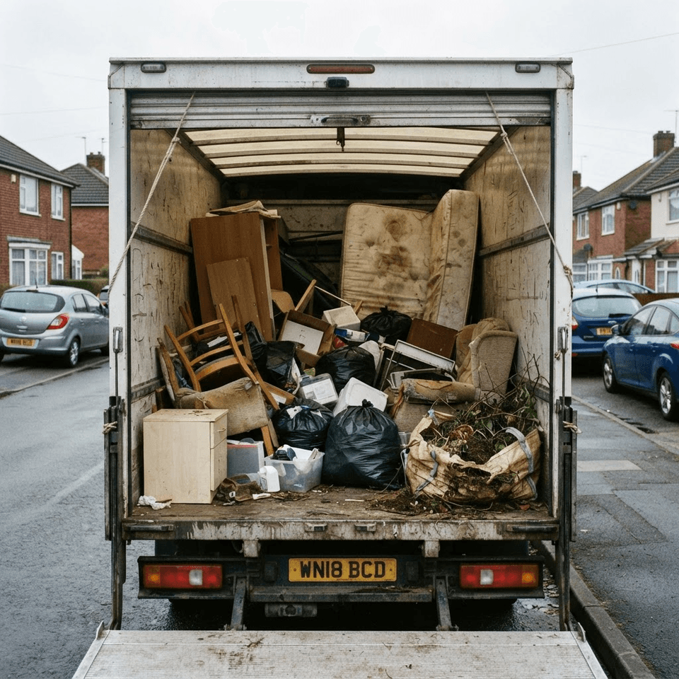 Medium Load — approximately 8 washing machines or a medium skip of waste
