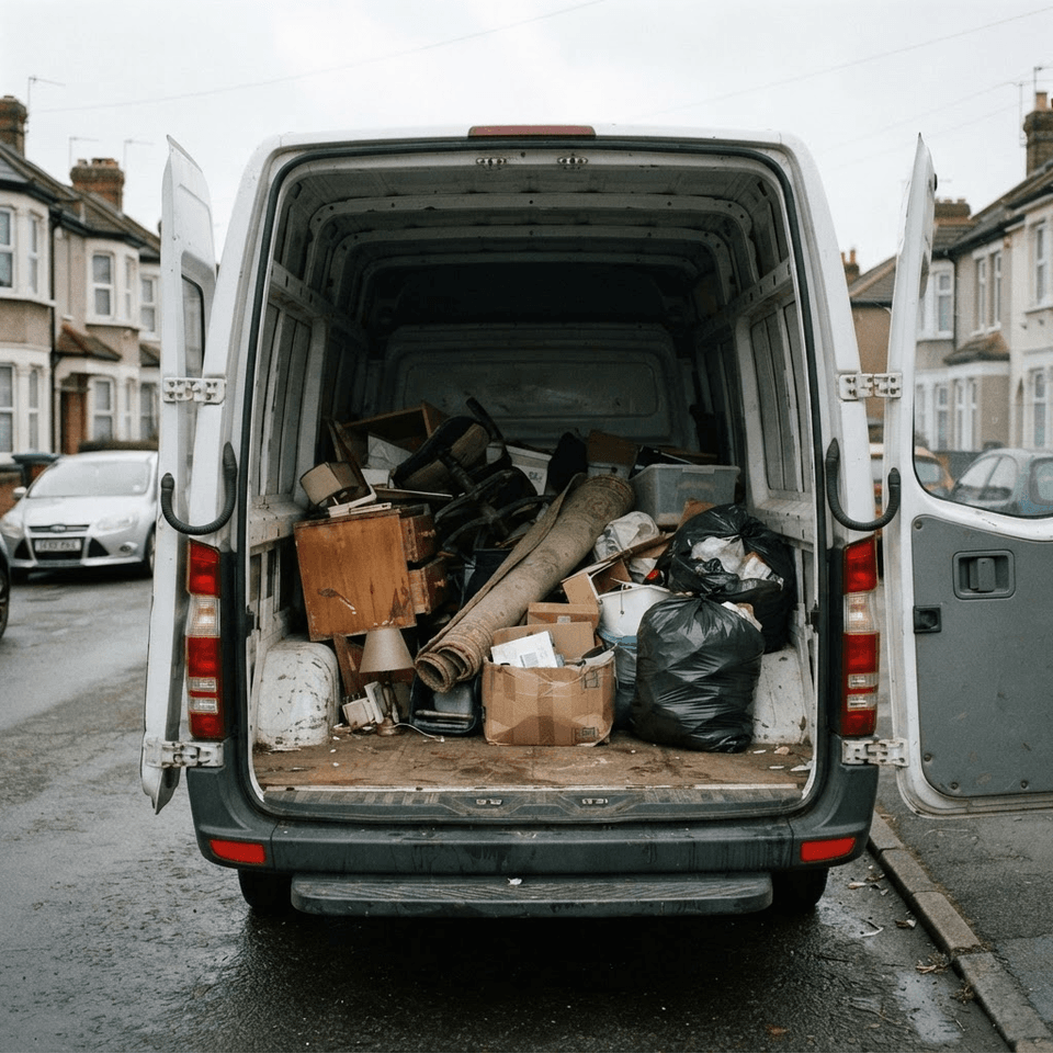 Small Load — approximately 4 washing machines or a mini skip of waste