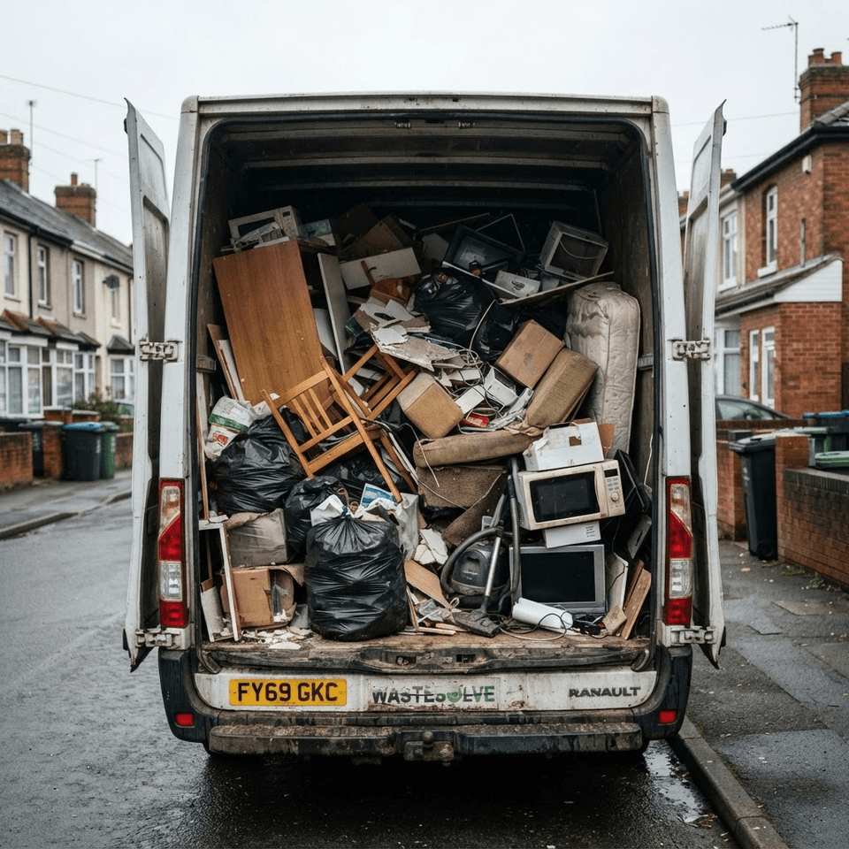 X Large Load — approximately 20 washing machines of waste