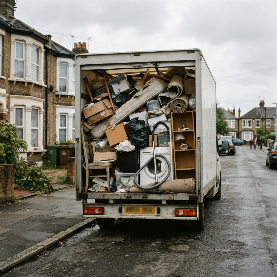 XX Large Load — approximately 28 washing machines of waste