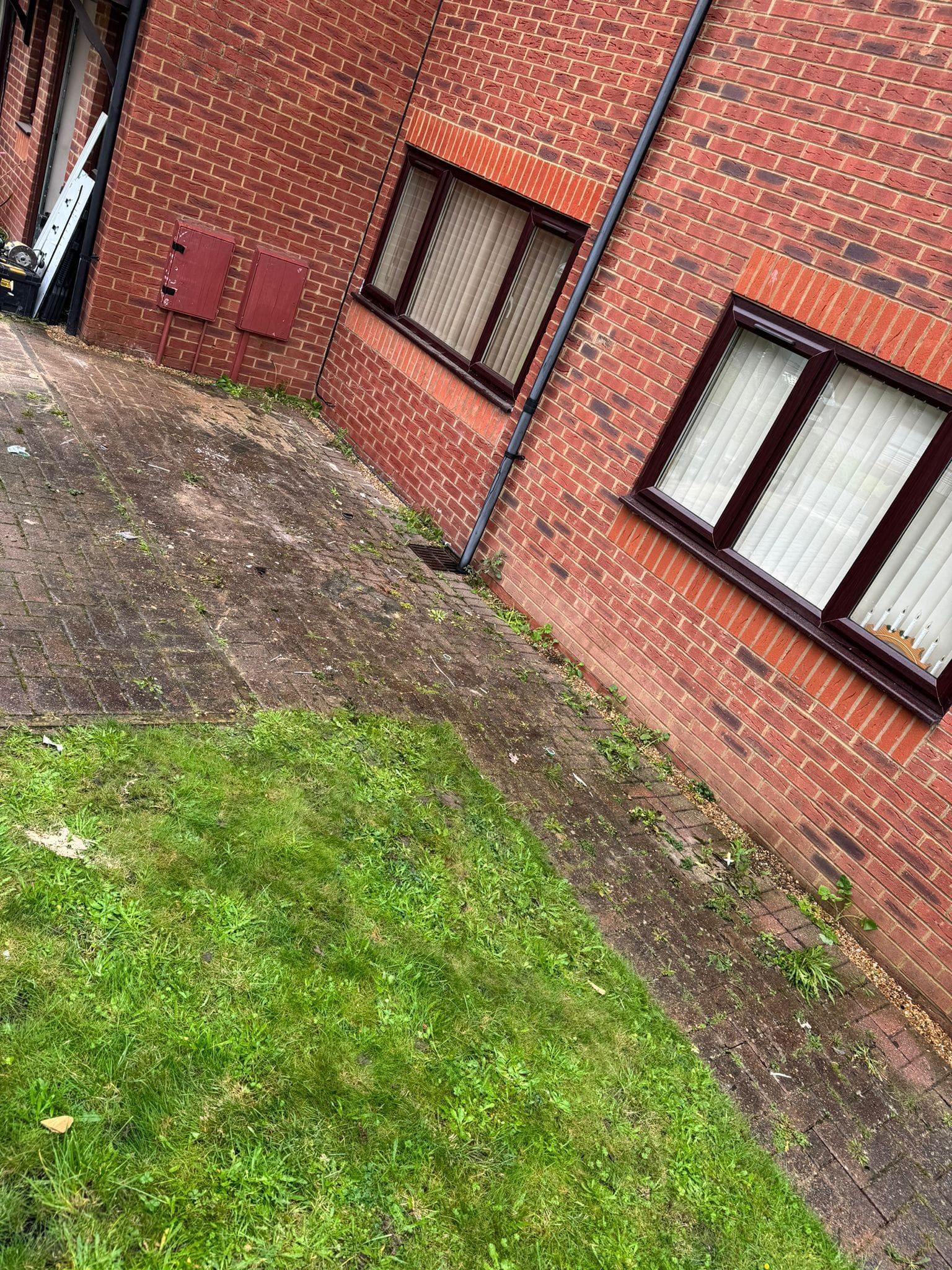 Household waste clearance after clearance